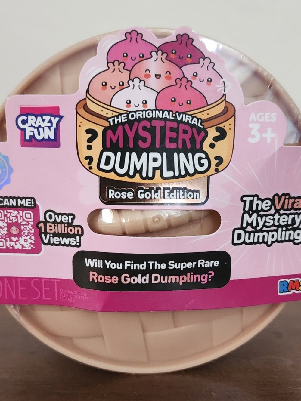 Crazy Fun Rose Gold Dumpling
